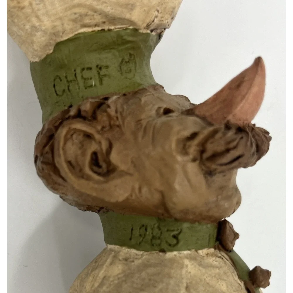 Tom Clark Chef Edition 94 Garlic Gnome with COA 1983 Kitchen Decor